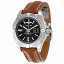 Breitling Galactic 41 Black Dial  Mens Watch A49350L2-BA07BRLD