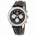 Breitling Navitimer 01 Chronograph Black Dial Men's Watch AB012012-BB01
