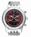 Breitling Navitimer 125e Anniversaire Steel Round Silver Stainless Steel Strap Mens Watch