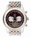 Breitling Navitimer AB012012/BB01 Tourbillon Brown Dial Round Watch
