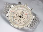 Breitling Navitimer Chronograph A24322 Stainless Steel Bezel Mens Watch