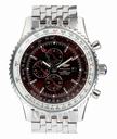 Breitling Navitimer World A2432212/B726-SS 46mm Mens Silver Stainless Steel Strap Watch