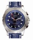 Breitling Professional Skyracer A2736423/C804-3OR Round Mens Blue Crocodile Leather Strap Watch