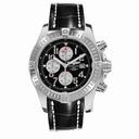 Breitling Super Avenger Black Dial Chronograph Men's Watch A1337011-B973BKLD