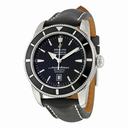 Breitling Superocean Heritage 46 Automatic Black Dial Black Leather Men's Watch A1732024-B868BKLT