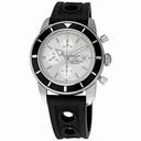 Breitling SuperOcean Heritage Chronograph Silver Dial Men's Watch A1332024-G698