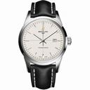 Breitling Transocean Automatic Silver Dial Black Leather Men's Watch A1036012-G721BKLT