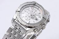 Breitling Windrider Chronomat Evolution A1335611-A573SS Automatic White Dial Round Watch