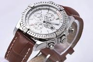 Breitling Windrider Chronomat Evolution Steel 4 Grey Dial Stainless Steel Bezel Automatic Watch