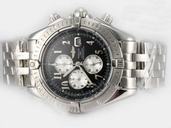 Breitling Windrider Chronomat Evolution Steel 9 42.5mm Mens Stainless Steel Case Watch
