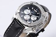 Breitling Windrider Chronomat Evolution Steel Mens Automatic Stainless Steel Bezel Watch