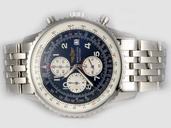 Breitling Windrider Chronomat Evolution Steel1 Mens Stainless Steel Bezel Stainless Steel Case Watch
