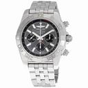 Breitling Windrider Chronomat Grey Dial Stainless Steel Men's Watch AB011012-F546SS