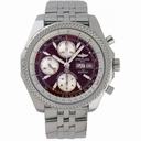 Breitling Bentley GT Chronograph Steel Burgundy Men's Watch A1336212-K506SS