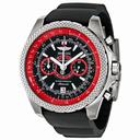 Breitling Bentley Supersports Black Dial Chronograph Rubber Strap Men's Watch E2736529-BA26BKRD