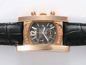 Bvlgari Assioma AA44C13GLDCH Black Dial Rectangle Automatic Watch