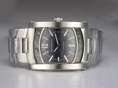 Bvlgari Assioma AA44C14SSD Automatic Black Dial Square Watch