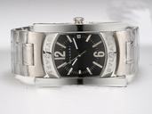 Bvlgari Assioma AA44C14SSD Black Dial 44mm Stainless Steel Case Watch