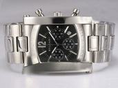 Bvlgari Assioma AA44C14SSDCH Mens 44mm Silver Stainless Steel Strap Watch