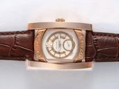 Bvlgari Assioma AAP48GLHR White Dial Rectangle Automatic Watch