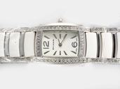 Bvlgari Assioma D AAW26WGD1GD1 Stainless Steel Case Rectangle White Dial Watch