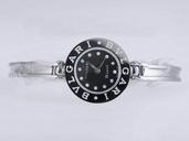 Bvlgari B.Zeroi BZ22BSV.M Round Stainless Steel Case Womens Watch
