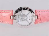 Bvlgari B.Zeroi BZ22C2SRS.M White Dial Stainless Steel Bezel Quartz Watch