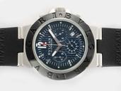 Bvlgari Diagono AC44BTAVD/SLN Automatic Mens Stainless Steel Bezel Watch