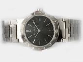 Bvlgari Diagono LCV35SSD/SLN Stainless Steel Bezel Womens Automatic Watch