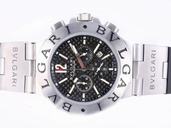 Bvlgari Diagono TI44BTAVTDCH/SLN Stainless Steel Case Round Mens Watch
