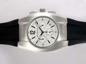 Bvlgari Ergon EG40C6SLDCH White Dial Round Stainless Steel Case Watch