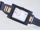Bvlgari Rettangold RT45C6LSLD Quartz PVD Bezel White Dial Watch