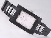 Bvlgari Rettangold RT45C6LSLD Quartz Rectangle White Dial Watch