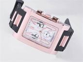 Bvlgari Rettangold RTC49BRSVD 49mm Mens Quartz Chronograph Watch