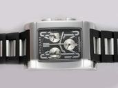 Bvlgari Rettangold RTC49BRSVD Stainless Steel Case Mens Watch