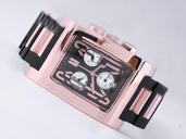Bvlgari Rettangold RTC49C6LGLD Quartz Chronograph Black Dial 49mm Watch