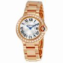 Cartier Ballon Bleu 18kt Rose Gold Ladies Watch WE9002Z3