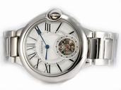 Cartier Ballon Bleu de Cartier W69010Z4 Manual Winding Stainless Steel Bezel Mens Watch