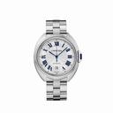 Cartier Cle Silvered Flinque Dial Men's Watch WGCL0006