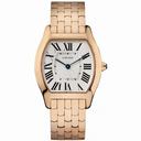 Cartier Tortue Silvered Guilloche Dial Ladies Watch W1556366