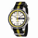 Chopard G.P.M.H. Snail Grey Dial Black and Yellow Nylon Men's Watch 168568-3001FS