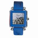 Chopard Happy Sport Diamond Steel Blue Rubber Ladies Watch 27/8896-403