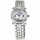Chopard Happy Sport Diamond Steel Ladies Watch 27/8250-23