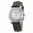 Chopard Happy Sport II Round White Diamond Dial Ladies Watch 278509-3001