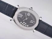 Chopard Happy Sport Oval 278937-3005 Blue Dial Oval Quartz Watch
