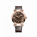 Chopard Imperiale Brown Dial 18K Rose Gold Ladies Watch 384221-5009