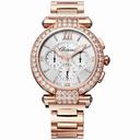 Chopard Imperiale Mother of Pearl Chronograph 18kt Rose Gold Ladies Watch 384211-5004