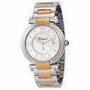 Chopard Imperiale Silver Dial 18k Rose Gold and Steel Ladies Watch 388532-6002