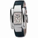 Chopard La Strada White Dial Black Leather Ladies Watch 418357