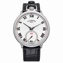 Chopard L.U.C Louis Ulysse White Dial Black Leather Men's Watch 161923-1001